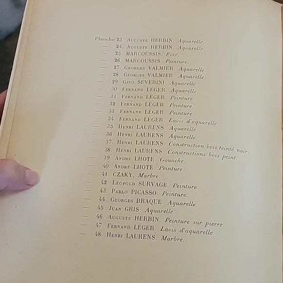 Rare Art Book L'Art Cubiste 1929 hand made slipcover. - Picture 11 of 11